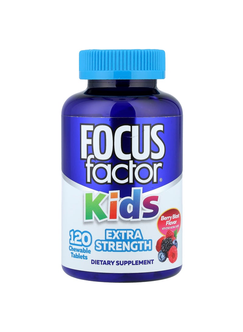 Kids, Berry Blast, 120 Chewable Tablets